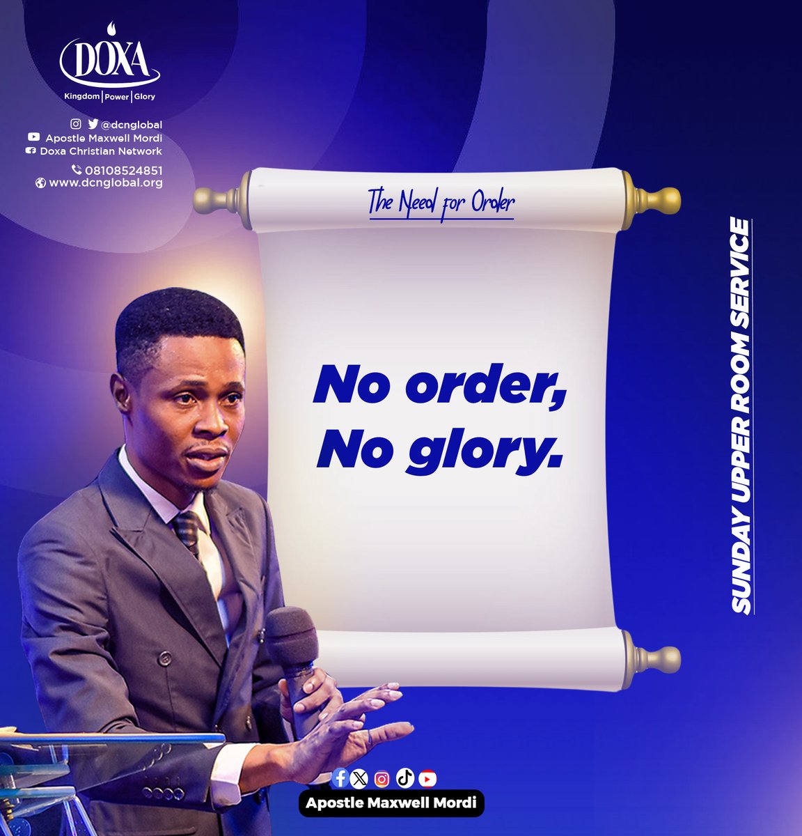 Apostle Maxwell Mordi tweet media