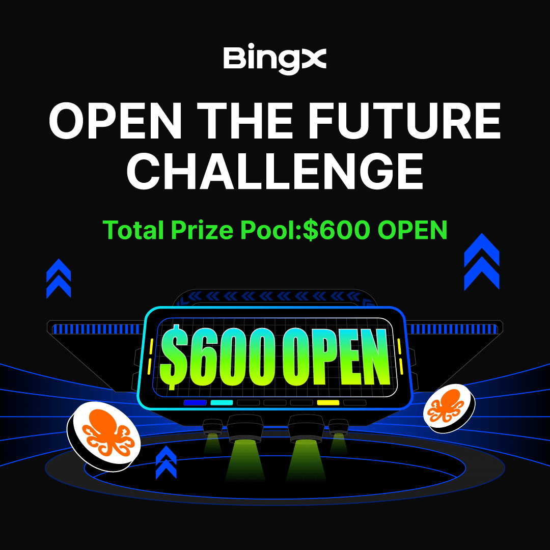 BingXListing's tweet image. Not financial advice, but creativity pays here. 😉

Join the #OPENtheFuture Challenge and show us your spark.

1️⃣ Follow @BingX_Official
2️⃣ Retweet this post
3️⃣ Share your creative content: forms.gle/FMa68syQ8ZwLNG…

A $600 $OPEN prize pool awaits—3 random champions will take it…