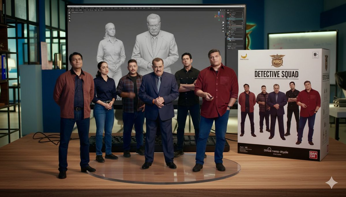 CID Team - The Detective Squad 👮‍♂️🚨
On Top of Trend #CID2 🔝
<a href="/shivaajisatam/">shivaji satam</a> sir #adityasrivastavaofficial21 sir #thedayashetty sir <a href="/NagrathAjay/">Ajay Nagrath</a> sir 

Made with AI
#Gemini #AI #Trend #CID2