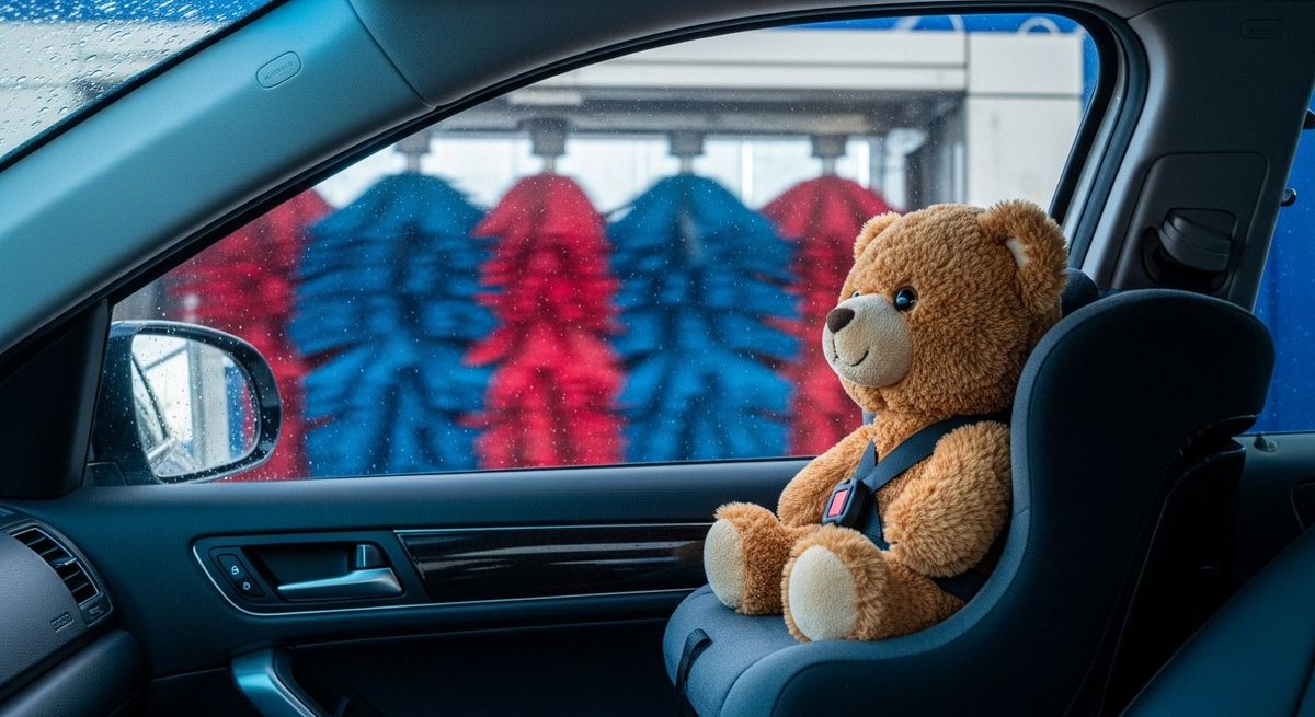 Get your shine on for a cause! 🚗💙 Sept 19 is #CharityDay at @TidalWaveAuto in New Port Richey &amp; Oldsmar. Proceeds support @KidsWishNetwork 💫 Let your wash help grant a wish!