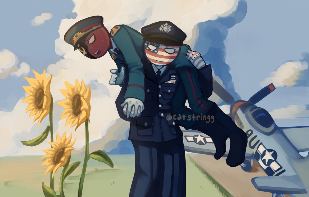 Catstringg's tweet image. amesov 
#CountryHumans