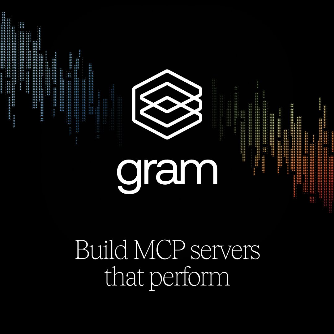 The story of Gram began with a simple observation.
MCP servers are everywhere, but good ones remain elusive.  We saw teams falling into four consistent failure patterns 👇️ 

  • Too many tools causing decision paralysis
  • Missing context that LLMs need to understand tool
