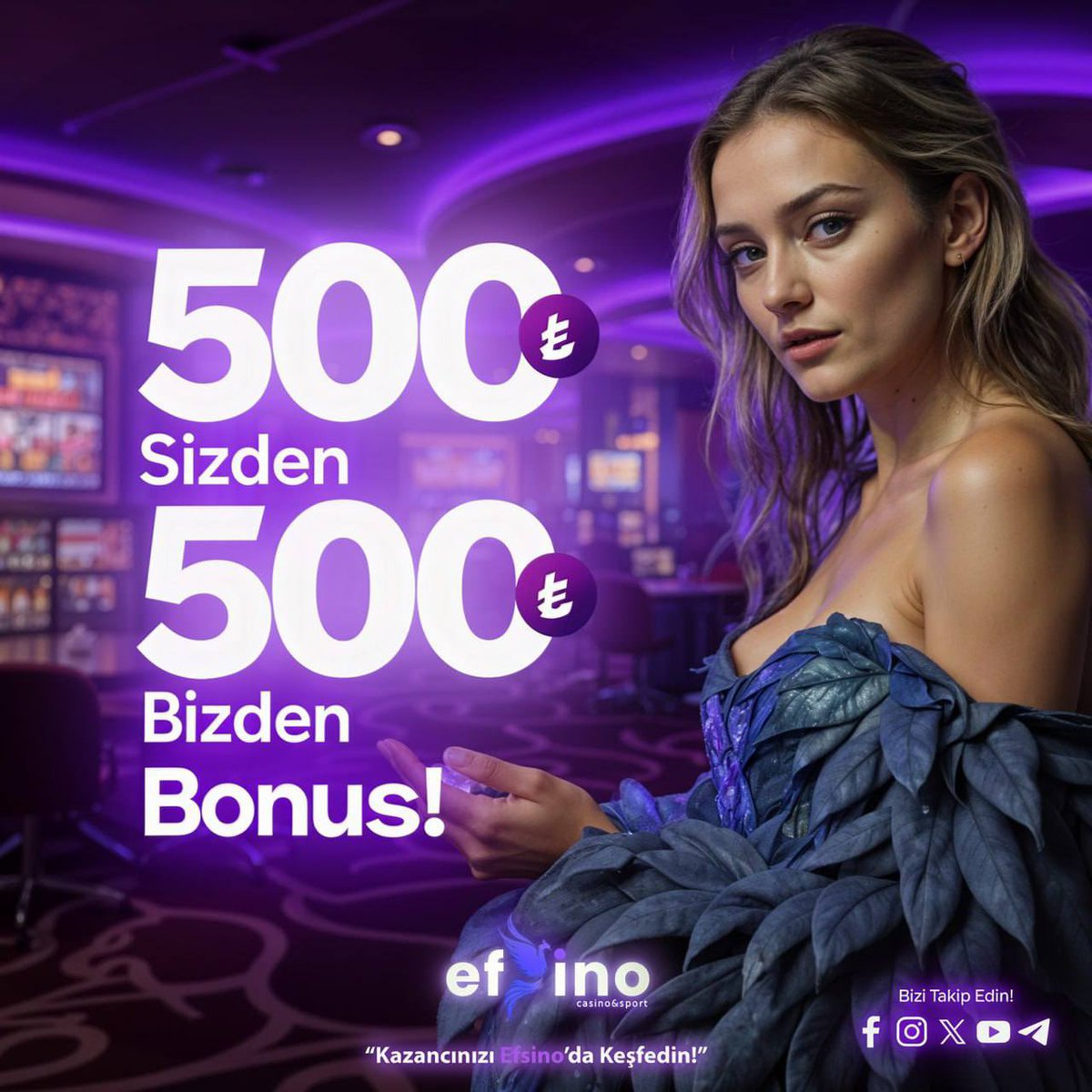 Efsino fırsatlarla dolu hergüne özel başlangıç seni bekliyor

500 TL sen yatır,%100  bakiye bizden hediye 

Sihirli dünyaya adım atmak için daha fazla bekleme.

Efsane Casino, Güvenilir Deneyim!

Güncel Giriş: kisa.link/mWzAH