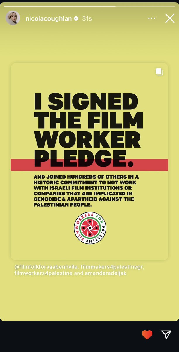 Nicola via IG stories