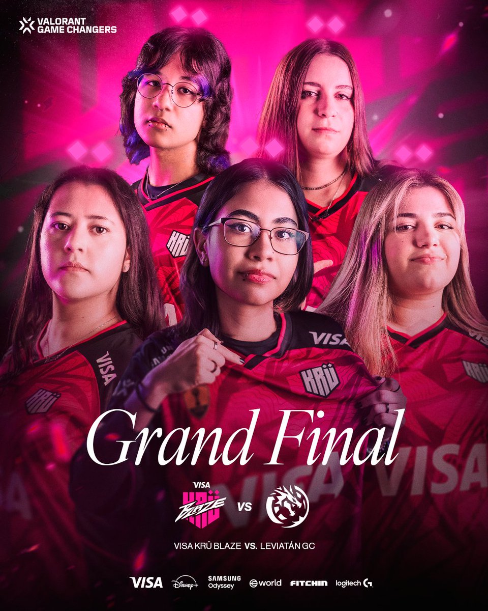 HOY ES TODO ELLAS! A TODO O NADA EN #VCTGameChangers! 🤟

⏰ 12hs 🇲🇽 | 13hs 🇨🇴🇵🇪 | 15hs 🇨🇱 | 16hs 🇦🇷🇧🇷 | 21hs 🇪🇸 | 03hs 🇨🇳
🆚 <a href="/LeviatanGG/">LEVIATAN</a>