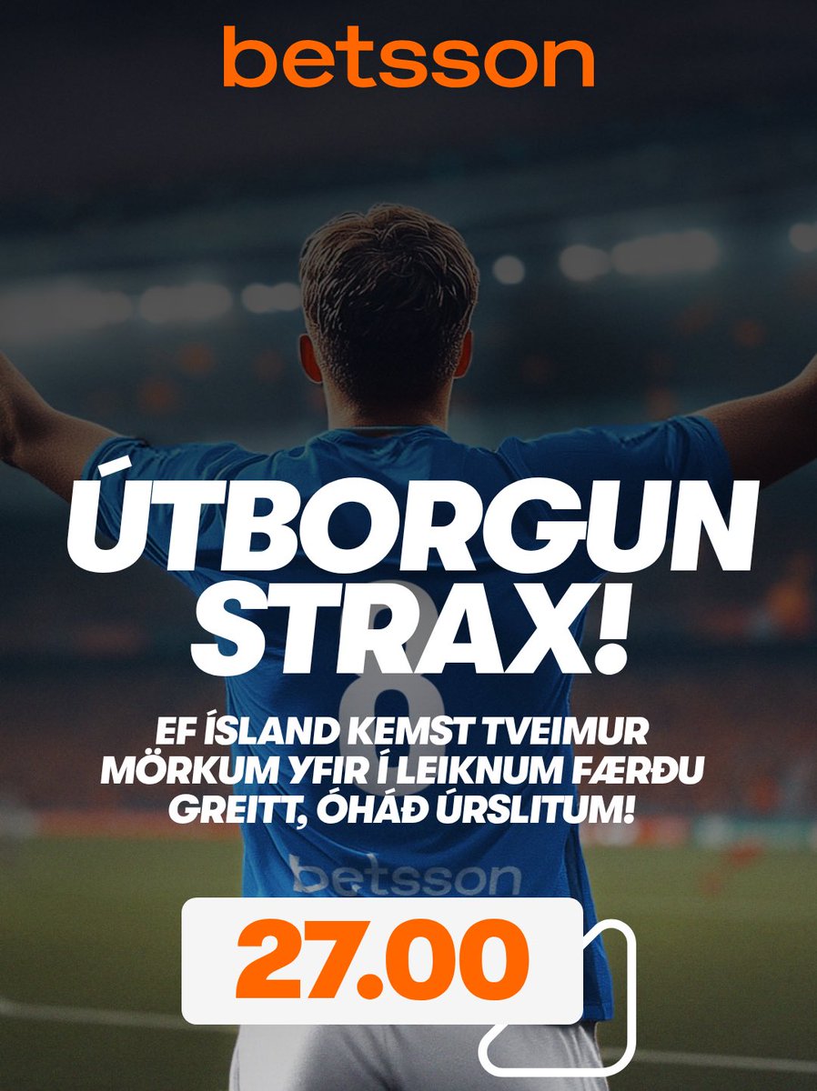 Dettur útborgun strax í dag?

Betsson gefur nokkrum inneign sem eru on á útborgun strax