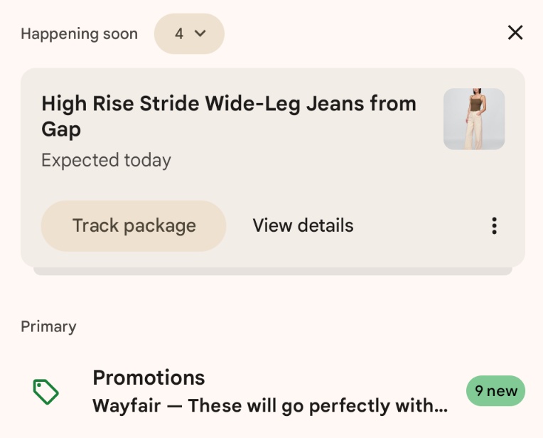 Yesss <a href="/gmail/">Gmail</a> this is an amazing feature! 

Now could you also apply this layer of intelligence on my calendar and email conversations for reminders like this pls