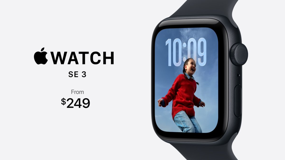 新作Apple Watch価格まとめ】 Apple Watch SE 3 249ドル Apple Watch