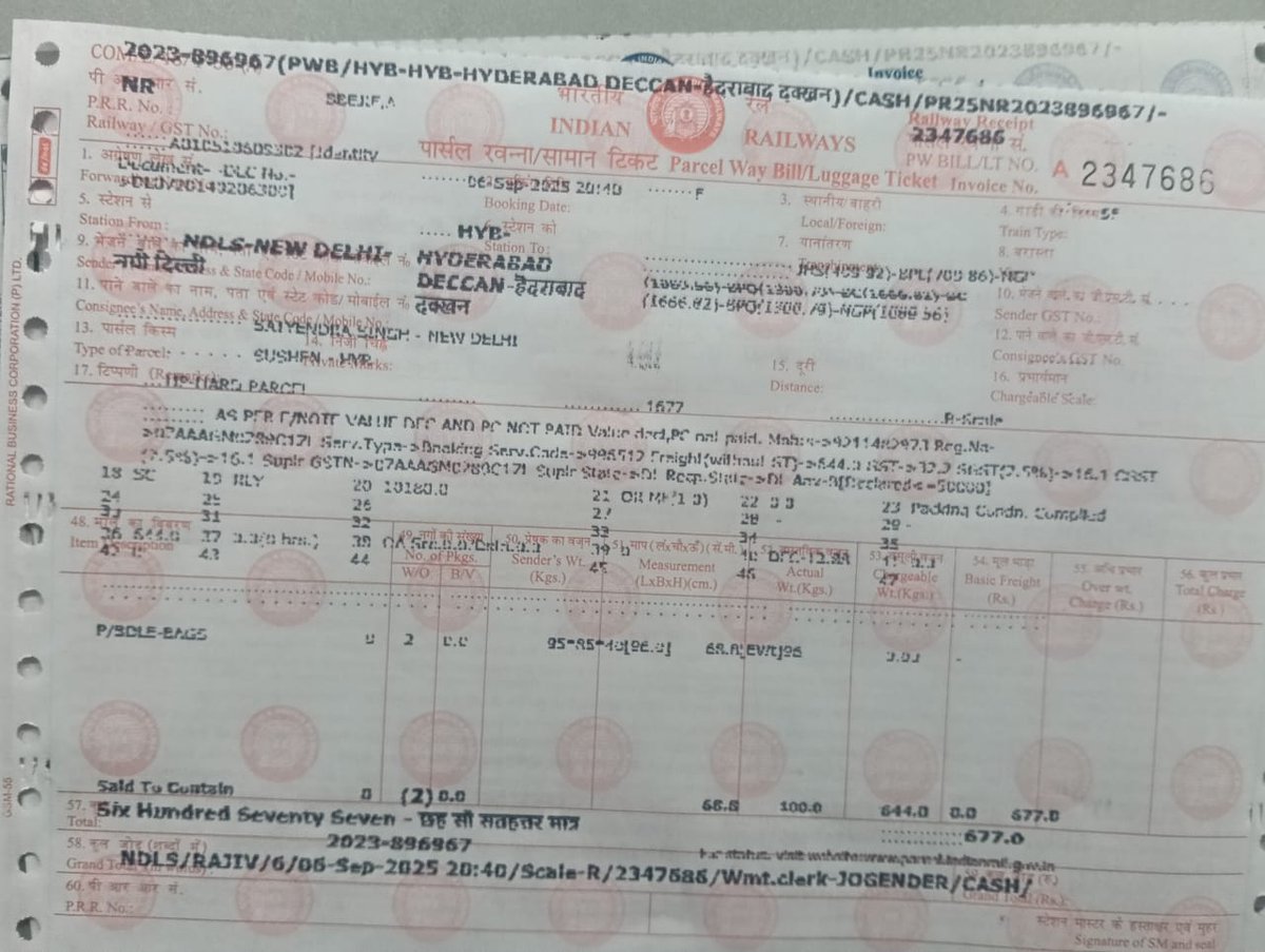 prakashdabla1's tweet image. @drm_dli @RailBorders @RailMinIndia @Railmadadseva @RailMadad @RailwaySeva @RailwayNorthern @Central_Railway @RailMantri68008 @neeraj_kum91082 @mntnewsnetwork @ABPNews @aajtak @PMOIndia @HemantPacherwa4