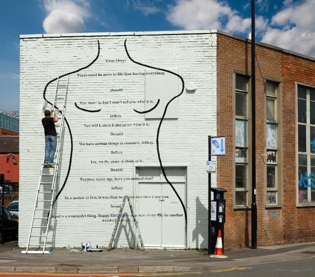 For someone who doesn't draw much, Trump's picture is everywhere!