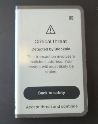 JoanFrancesc0's tweet photo. Update on the NPM attack: The attack fortunately failed, with almost no victims.🔒

It began with a phishing email from a fake npm support domain that stole credentials and gave attackers access to publish malicious package updates. The injected code targeted web crypto activity, hooking into Ethereum, Solana and other chains to hijack transactions, and replacing wallet addresses directly in network responses.

The attackers’ mistakes caused crashes in CI/CD pipelines, which led to early detection and limited impact. Still, this is a clear reminder: if your funds sit in a software wallet or on an exchange, you’re one code execution away from losing everything. Supply chain compromises remain a powerful malware delivery vector, and we’re also seeing more targeted attacks emerge.

Hardware wallets are built to withstand these threats. Features like Clear Signing let you confirm exactly what’s happening, and Transaction Checks flag suspicious activity before it’s too late.

The immediate danger may have passed, but the threat hasn’t. Stay safe.