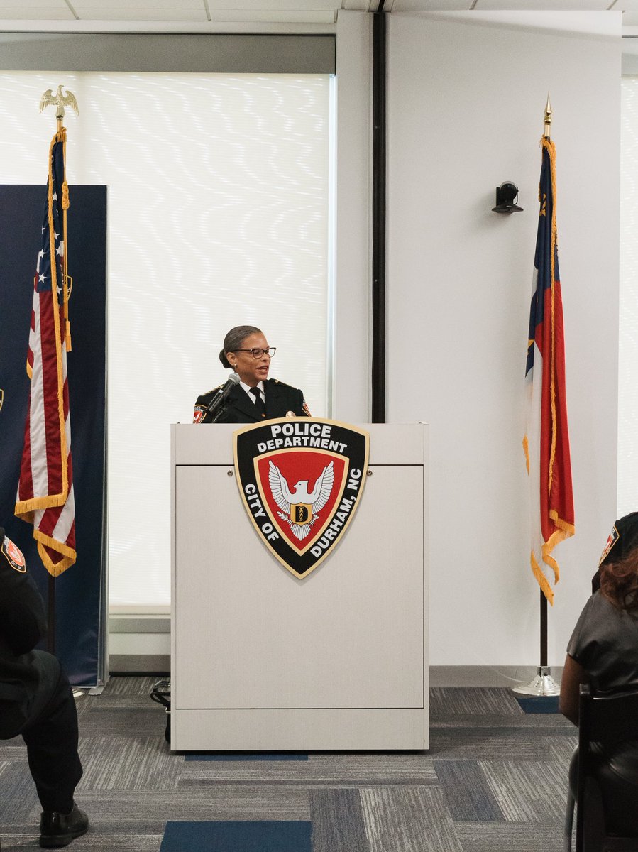 TheDurhamPolice's tweet image. Congrats to Academy 61! 🚔🎓

After six months and 1,000+ hours of training, 9 graduates earned their badges! Of those graduates, eight will remain with DPD, and one will continue their journey with @NCCU.

Welcome to the team! 💙

#Academy61 #DurhamPD #RisetotheChallenge