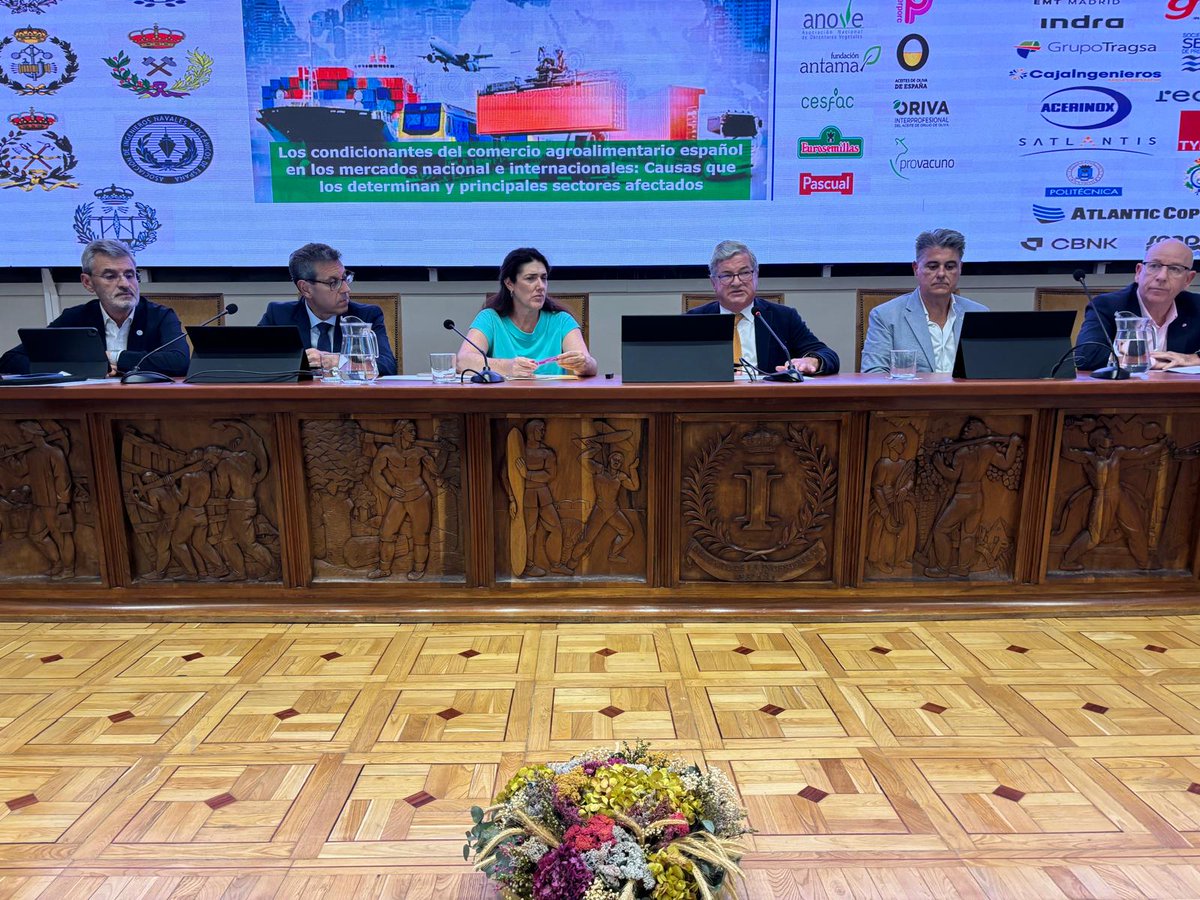 Foro_Agrario's tweet photo. Satisfechos del desarrollo de la jornada "Los condicionantes del comercio agroalimentario español en los mercados nacional e internacional" que hemos celebrado hoy junto a @ANIAagronomos en @Ingenieria_Esp 

Pronto, las conclusiones de este encuentro https://t.co/KaekQ1F04k
