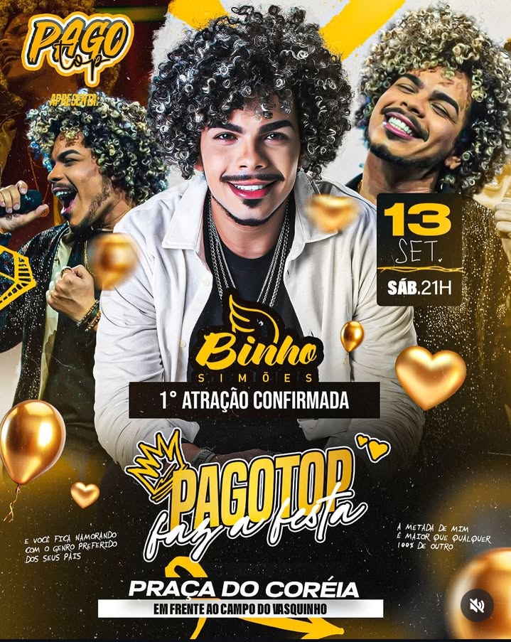 Já estão preparados para esse mega evento que vai ter dia 13? 🗣️
Todos os caminhos, becos e vielas te levam a praça do Coréia neste Sábado 🎪
E se você não for, Só você não vai! 🥁🍻