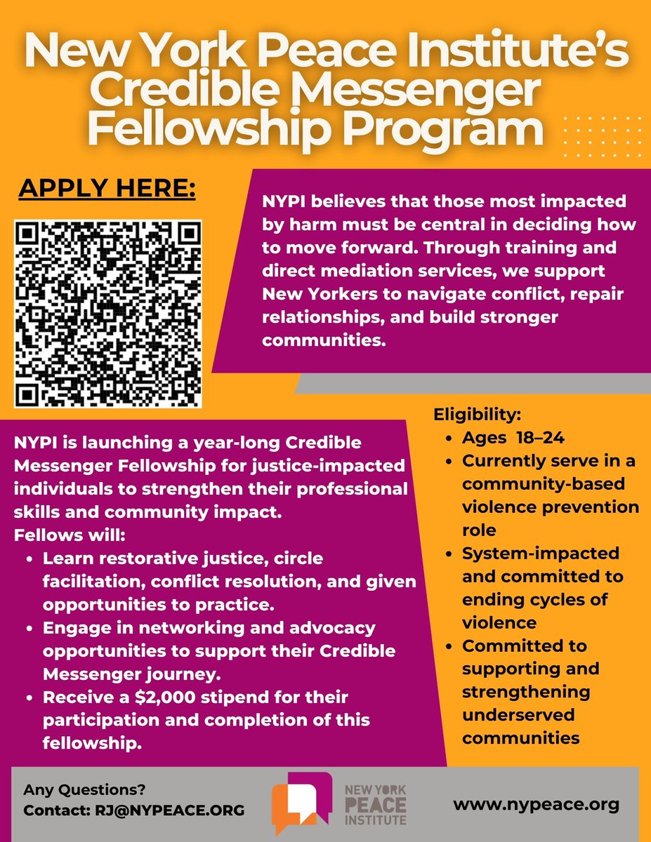 NY Peace Institute tweet media