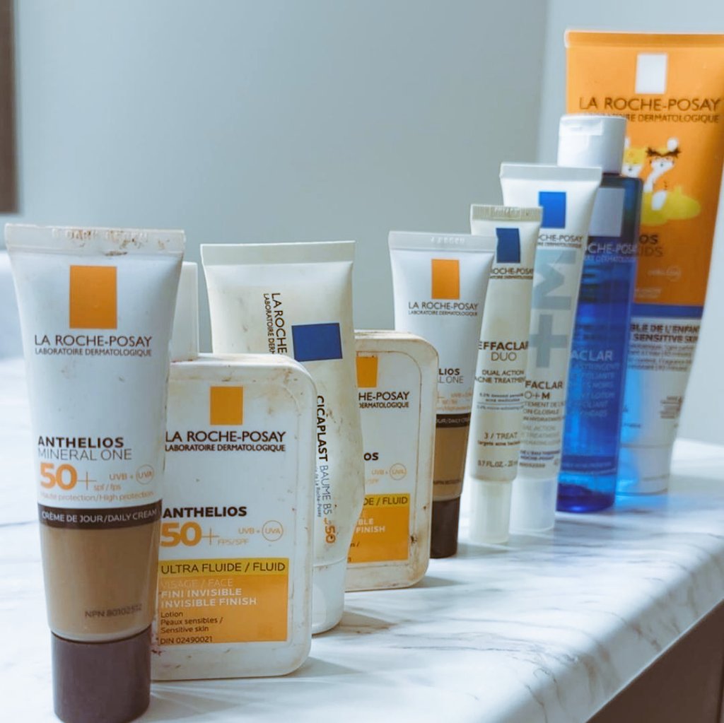 Ngozi1122's tweet photo. Best lineup for my breakouts and acne 💙

Because @bella_okagbue said it's @LaRochePosayInt or nothing 📌

#Larocheposay https://t.co/l0ltGvJ47D