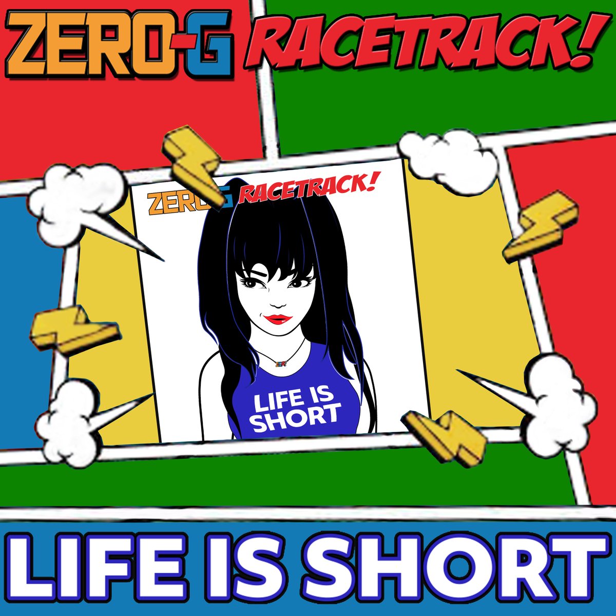 #LifeIsShort Is out now, and you need to check it.

Released by the #1 band of San Jose : #ZeroGRacetrack !

This song does it all and says it all.
It's #Electronic and #Rock
And it will make you #Dance

Listen to it all day every day.
Stream it here:

open.spotify.com/track/0LLesx45…