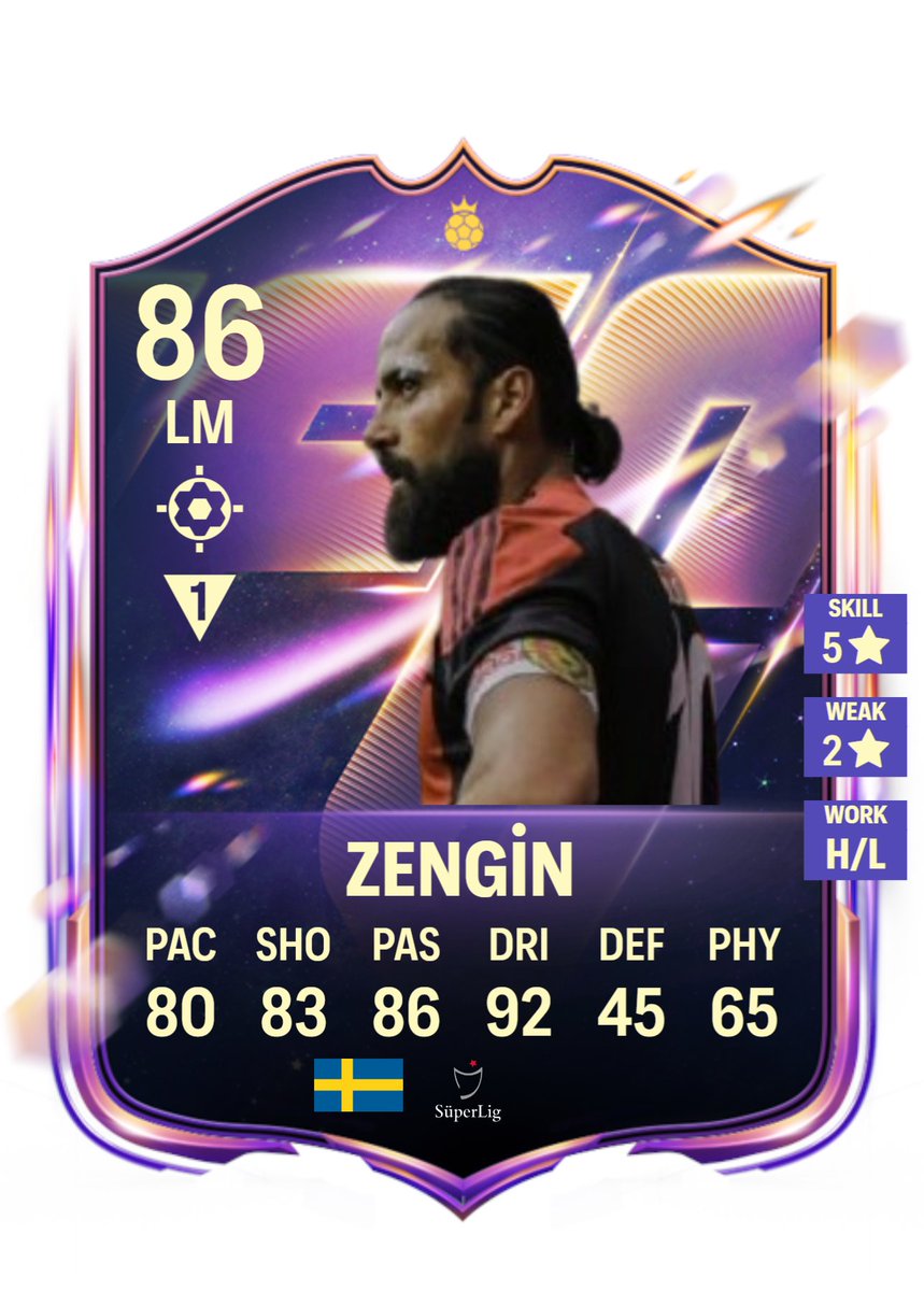 sırada Erkan Zengin hero kartı var.