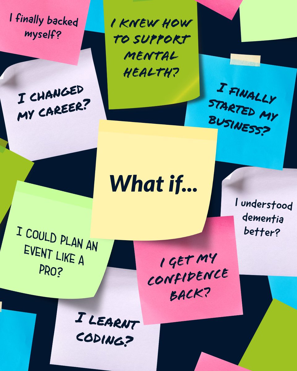 What’s your “what if” right now?

💬 What if I changed career?
💬 What if I learned coding?
💬 What if I built my confidence?