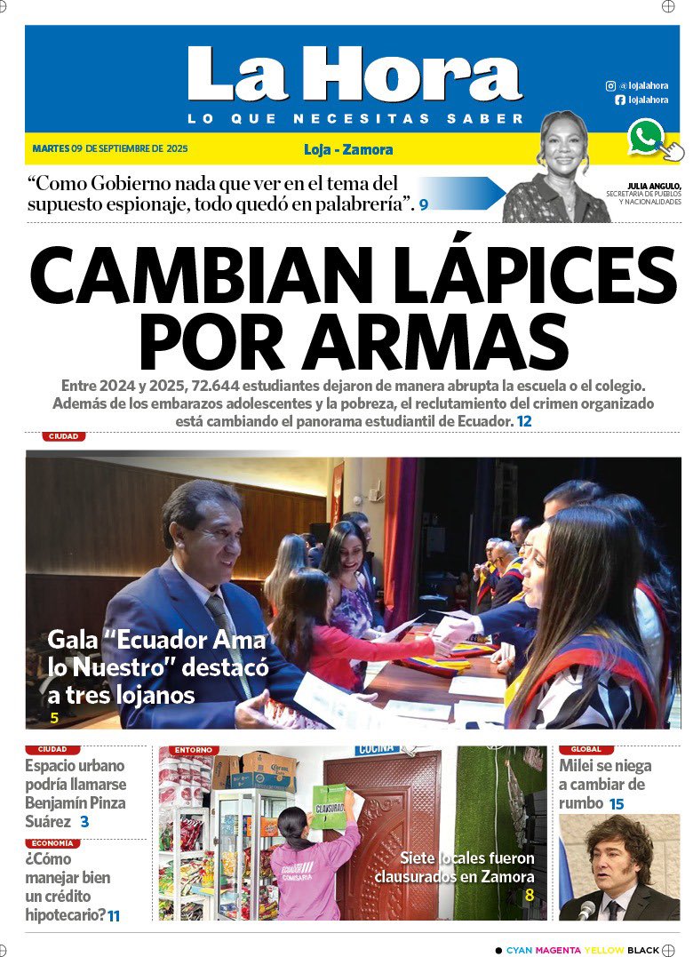 ¡Buenos días, lectores! ☀️ Compartimos la edición de este martes 9 de septiembre de 2025 👉 acortar.link/8vlC83