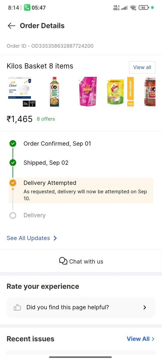satya4037's tweet photo. I ordered the product on 01st September 2025 they will show that the order below will be delivered on 04th September 2025 but till now it will not deliver.please update soon. The flipkart customer also does not help with this issue. https://t.co/OBIIkD3C5e
