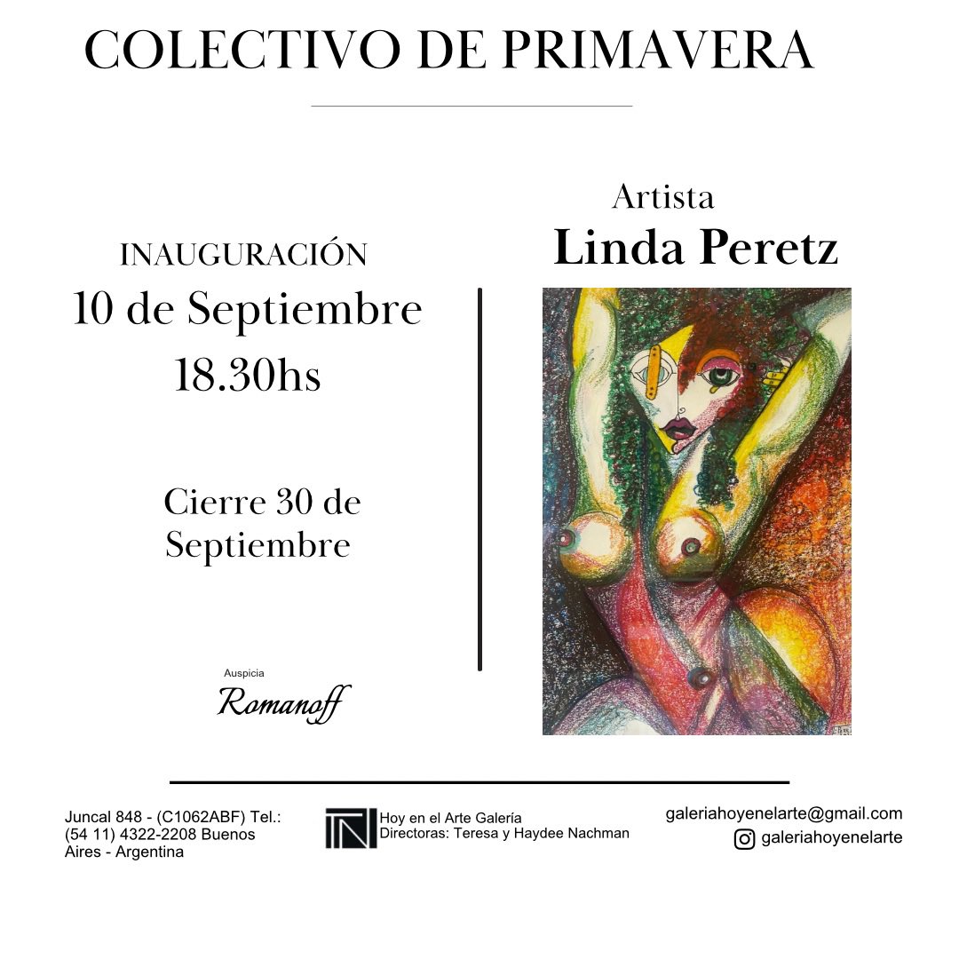 Ya llega mi muestra de arte 🖼️👉