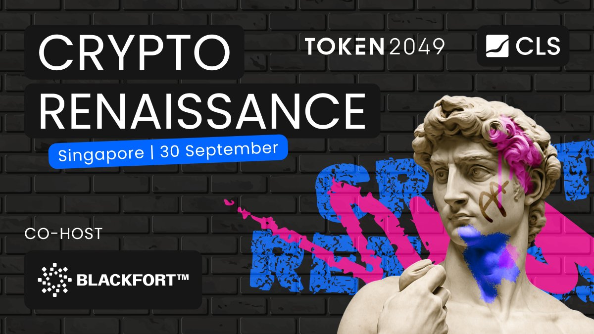CoinLiquidity's tweet image. 📢 We’re excited to welcome @blackfort as our official co-host for Crypto Renaissance: Season of Opportunity!

BlackFort is a next-generation blockchain ecosystem offering secure payment solutions, asset tokenization, digital wallets, and advanced Web3 services — shaping the…
