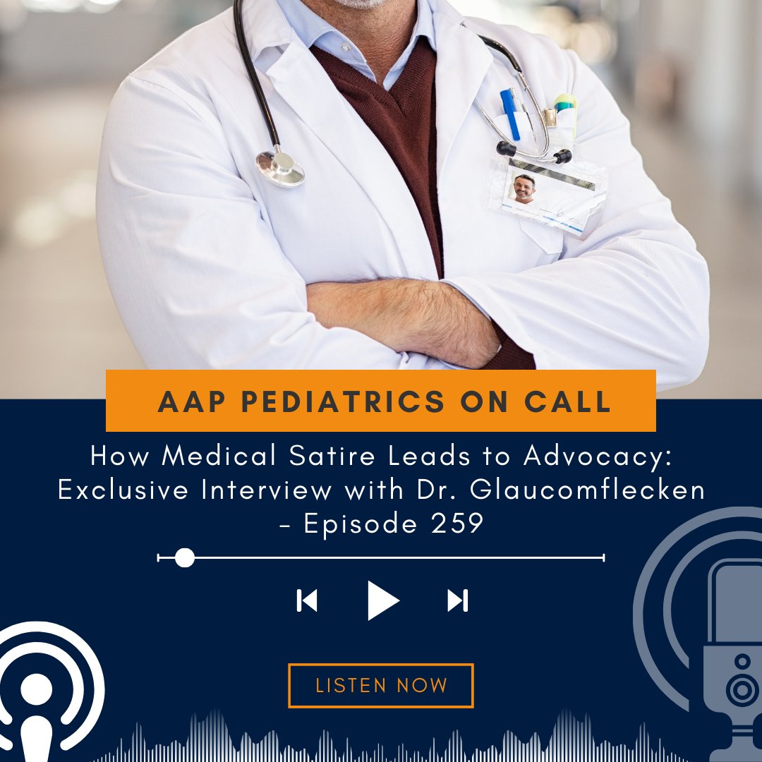 aap_ct's tweet image. Comedian, podcaster, and ophthalmologist Will Flanary, MD, (“Dr. Glaucomflecken”) discusses his role as the keynote speaker at the AAP National Conference and Exhibition, his life as a medical influencer, and what he thinks of pediatricians.

Listen now: bit.ly/4p4ENoq