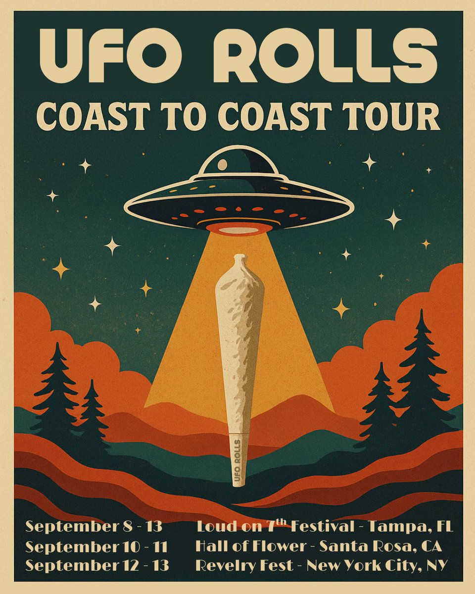 UFO Rolls | Intergalactic Rolling Papers tweet media
