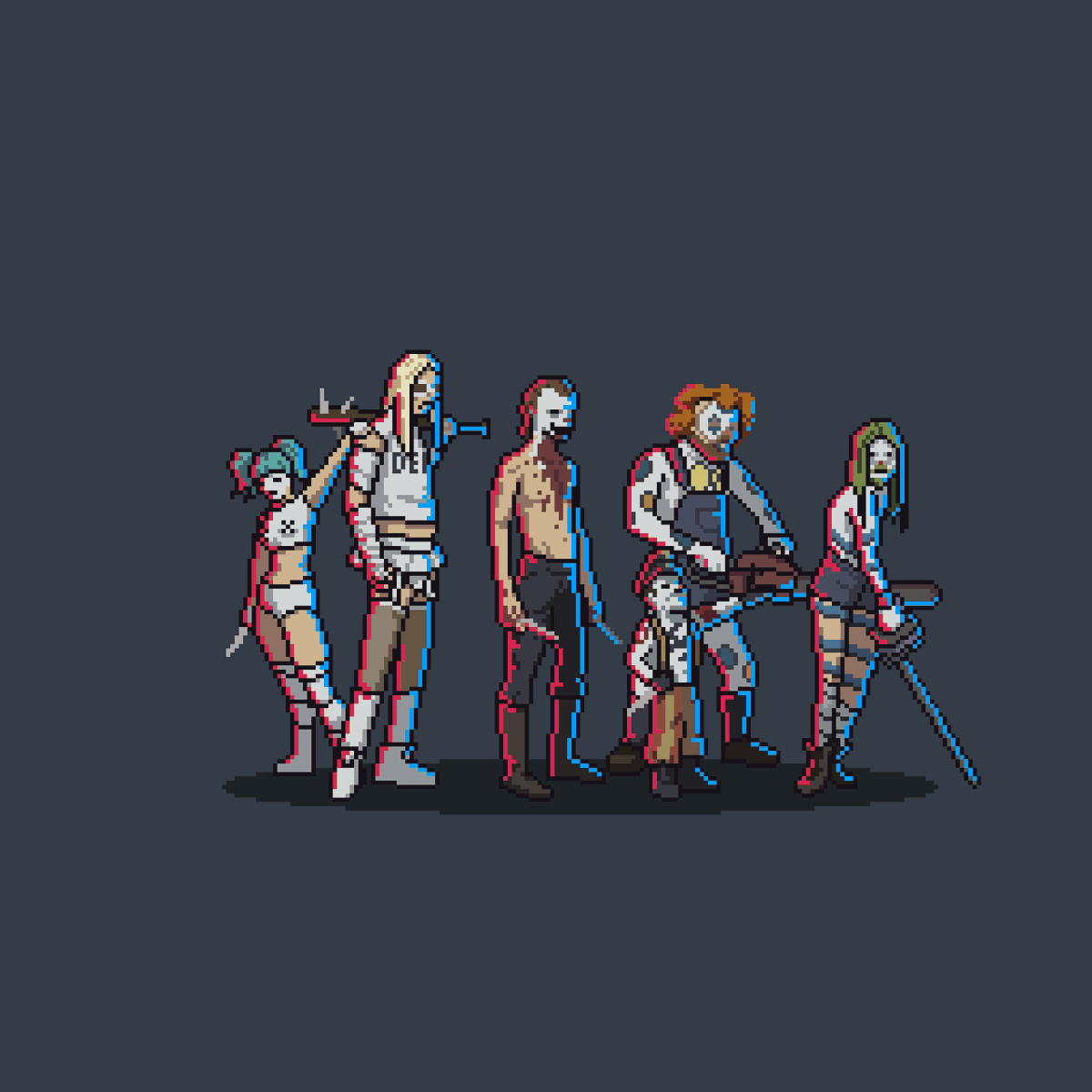 Resacality's tweet photo. 31 from Rob Zombie #pixelart https://t.co/SKZFOiYa4g