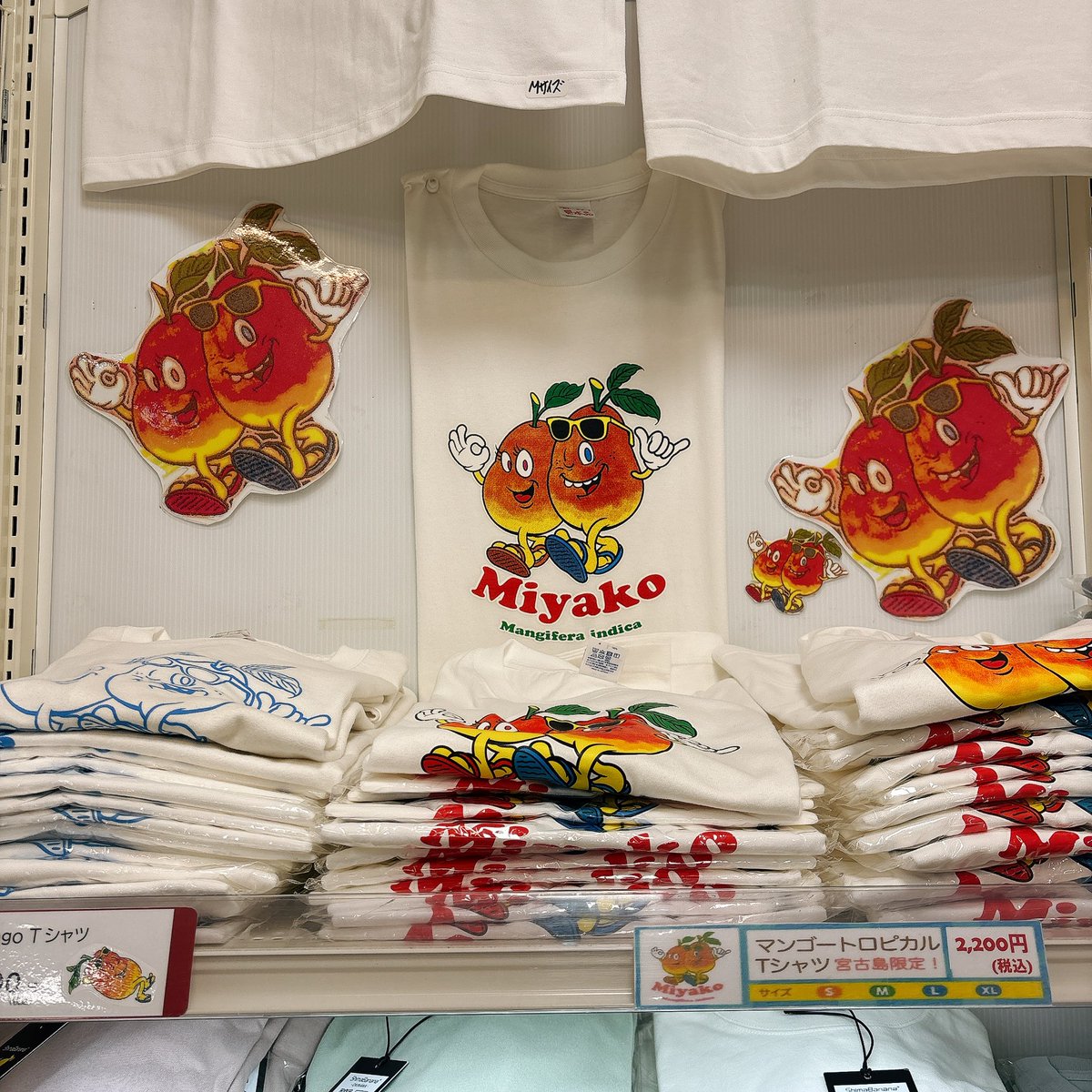 マンゴーTシャツ🥭🥭 宮古島の空港2階【美ら旅】で買いました！