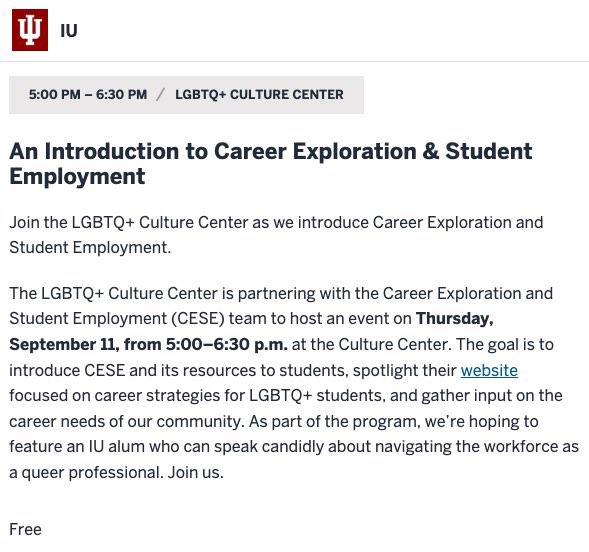 Libs of TikTok (@libsoftiktok) on Twitter photo Indiana University is hosting a career fair to help only LGBTQ+ students find jobs
.<a href="/IndianaUniv/">Indiana University</a> is discriminating against straight people.
It’s illegal to discriminate on the basis of s*xual orientation.
<a href="/CivilRights/">DOJ Civil Rights Division</a> Indiana University is hosting a career fair to help only LGBTQ+ students find jobs
.<a href="/IndianaUniv/">Indiana University</a> is discriminating against straight people.
It’s illegal to discriminate on the basis of s*xual orientation.
<a href="/CivilRights/">DOJ Civil Rights Division</a>