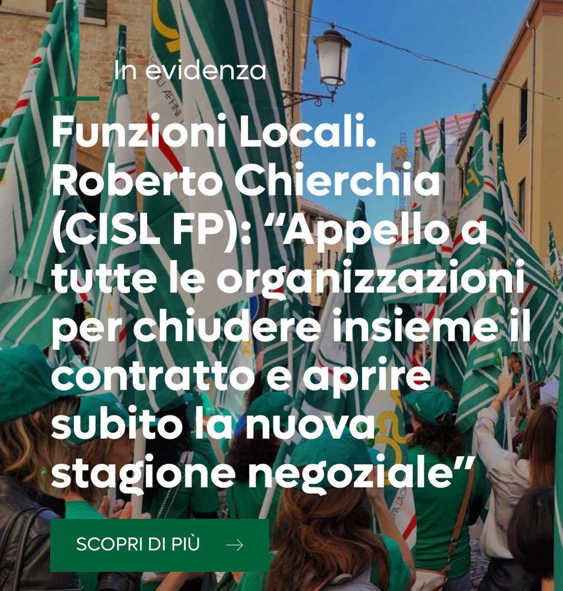 CISL FP Nazionale (@cislfp) on Twitter photo 𝗙𝗨𝗡𝗭𝗜𝗢𝗡𝗜 𝗟𝗢𝗖𝗔𝗟𝗜 | Il nostro segretario generale <a href="/cislfp/">CISL FP Nazionale</a> , <a href="/chierchiar/">Roberto Chierchia</a> : “𝗜𝗹 𝗰𝗼𝗻𝘁𝗿𝗮𝘁𝘁𝗼 𝘀𝗶 𝗰𝗵𝗶𝘂𝗱𝗲 𝗶𝗻𝘀𝗶𝗲𝗺𝗲”
🔗 leggi qui il comunicato stampa 👉 cislfp.it/2025/09/09/fun… 𝗙𝗨𝗡𝗭𝗜𝗢𝗡𝗜 𝗟𝗢𝗖𝗔𝗟𝗜 | Il nostro segretario generale <a href="/cislfp/">CISL FP Nazionale</a> , <a href="/chierchiar/">Roberto Chierchia</a> : “𝗜𝗹 𝗰𝗼𝗻𝘁𝗿𝗮𝘁𝘁𝗼 𝘀𝗶 𝗰𝗵𝗶𝘂𝗱𝗲 𝗶𝗻𝘀𝗶𝗲𝗺𝗲”
🔗 leggi qui il comunicato stampa 👉 cislfp.it/2025/09/09/fun…