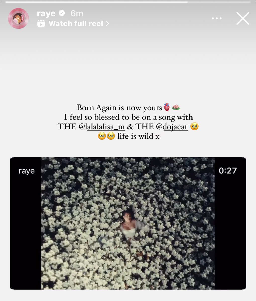 RAYE is one of sweetest souls. 🥹