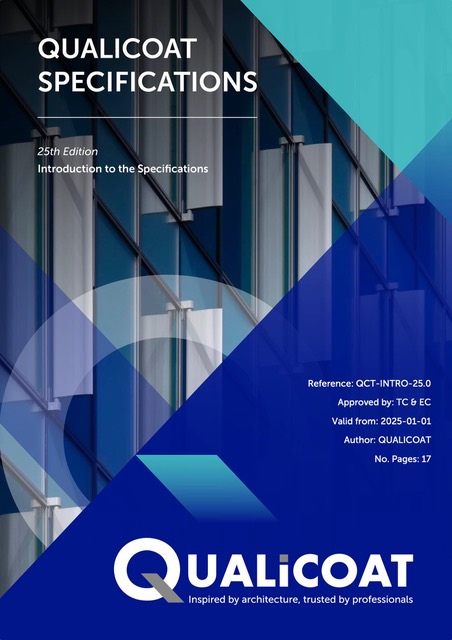 QUALICOAT Expands on its Specifications -  proinstaller.co.uk/2025/09/09/qua…