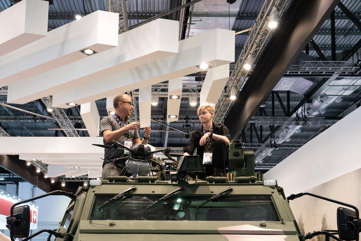 What a first day of DSEI UK. 🇬🇧💫
Today, Patria launched its Patria TRACKX vehicle, and announced 2 new member countries for the CAVS programme – welcome, UK and Norway! Also, Babcock will act as Patria’s build and support partner under the CAVS programme in the UK.