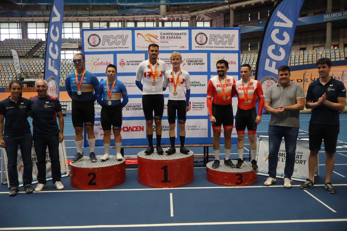 nachorodrigo_'s tweet photo. CAMPIONATS D’ESPANYA PISTA 2025 🇪🇸

🥇200m
🥈Persecució individual
🥈Km CRI

@ProyectoFER 
#bonpollo
#agroturia
#ulevelparacycling https://t.co/DbPzb3tVpR