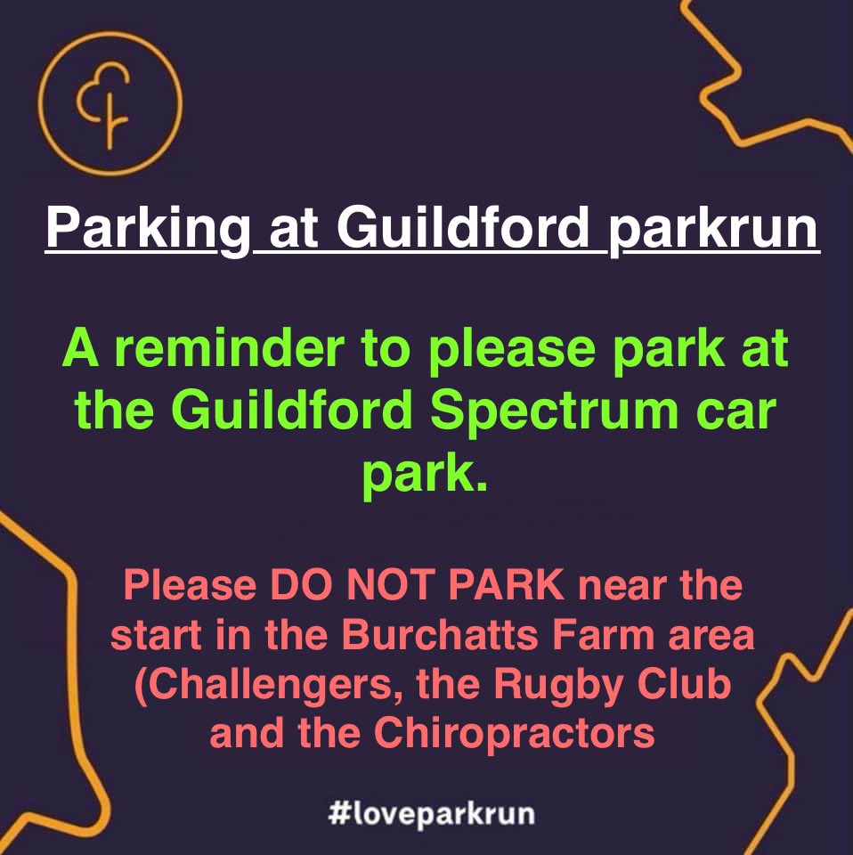Guildford parkrun tweet media