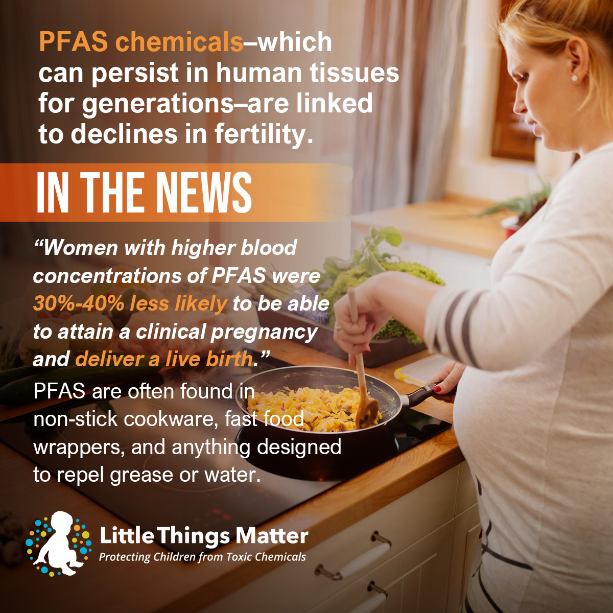 littlethingsmtr's tweet image. Over 4000 man-made chemicals are PFAS chemicals. PFAS chemicals – which can persist in human tissues for generations – are often found in fast food wrappers, microwave popcorn bags, non-stick cookware, and anything designed to repel grease or water.⠀bit.ly/3EIYxaC  ⠀