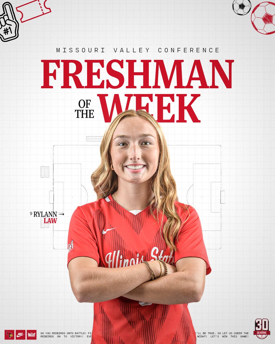 🏆 Valley Freshman of the Week <a href="/rylannlaw2025/">Rylann Law 2025⚽️</a>