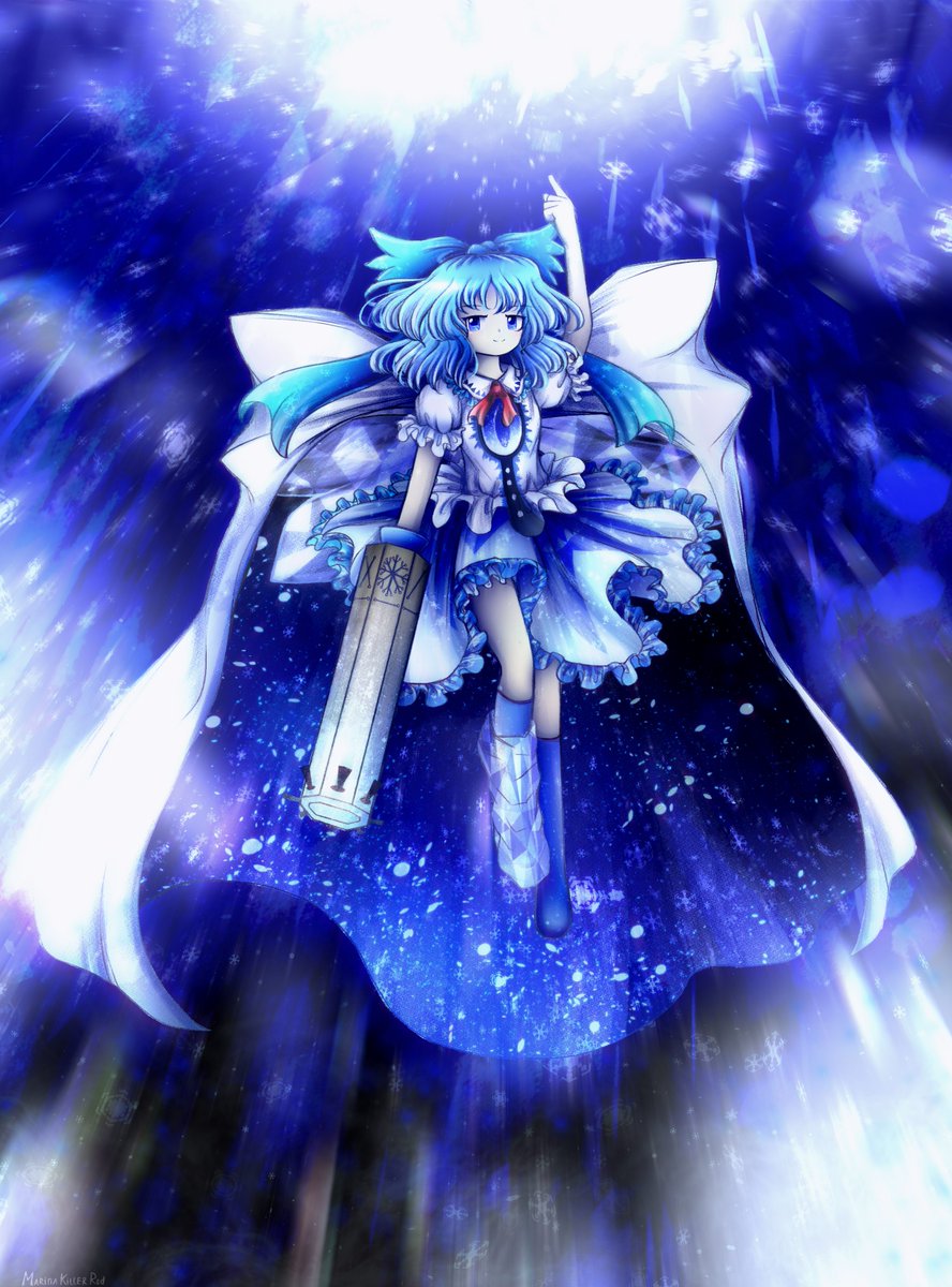 チルノ(東方Project) ,霊烏路空 「⑨.⑨.2025 #東方Project