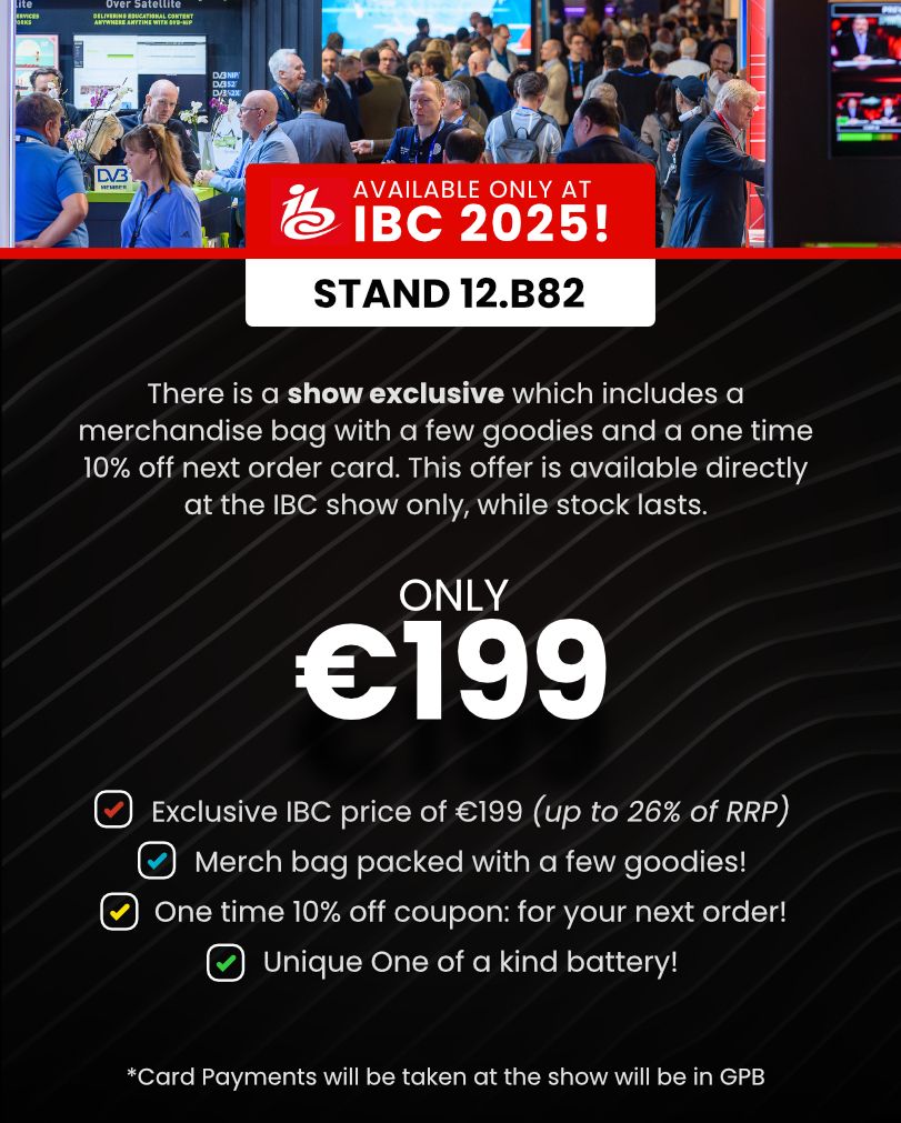 Hawk_Woods's tweet photo. This year at IBC we’re doing something we’ve never done before. For the first time, you can build your own BP-98X BPU battery in your colours. 

Make it unmistakably yours!

#IBC #IBC2025 #hawkwoods #hwcustomcreations #custompower #bpu #bp98x https://t.co/yXLyBPOFt5