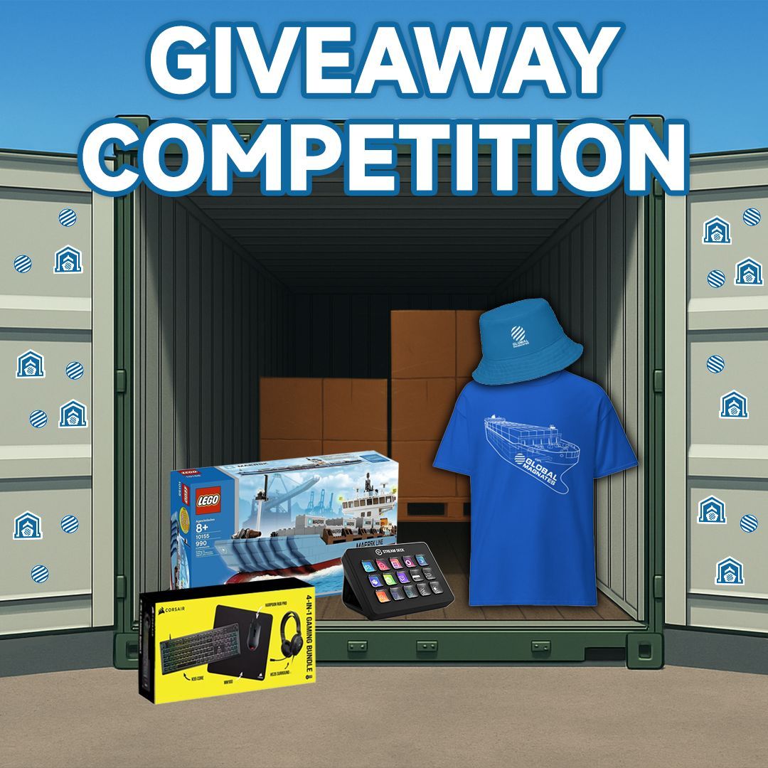 Don't forget to enter our Giveaway for:

🚢FREE merch
🚢An <a href="/elgato/">Elgato</a> Steam Deck
🚢<a href="/LEGO_Group/">LEGO</a> Shipping Container 

👉aquila.now/GMComp

#LEGO #elgato #steamdeck #giveaway #giveawayalert #gleam #gaming #videogames