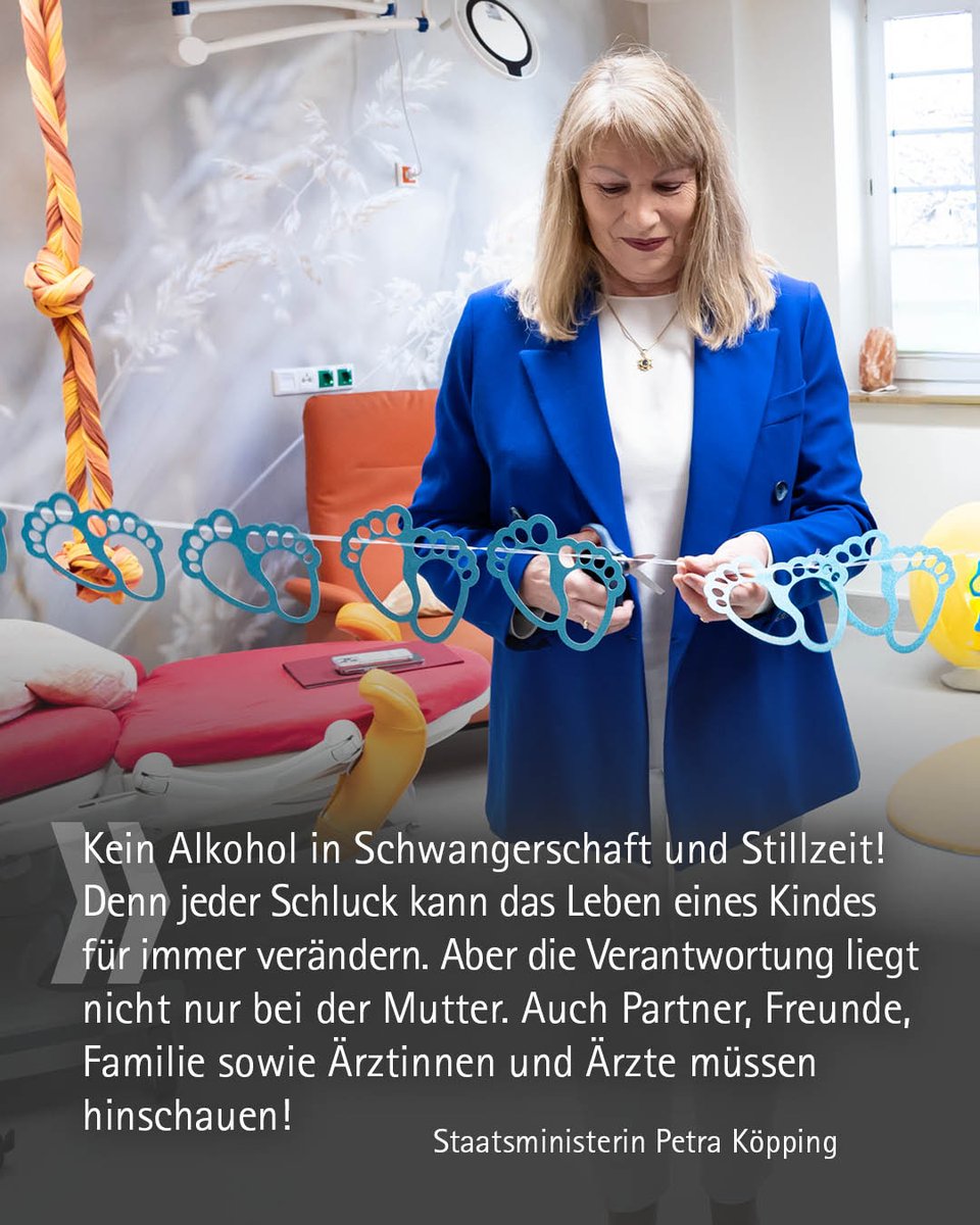 Für einen bestmöglichen Start ins Leben. Alljährlich wird seit dem Jahr 1999 am 9. September der »#TagDesAlkoholgeschädigtenKindes« begangen. An diesem Tag soll auf die Folgen von #FASD (Fetale Alkoholspektrumstörungen) aufmerksam gemacht werden.
medienservice.sachsen.de/medien/news/10…