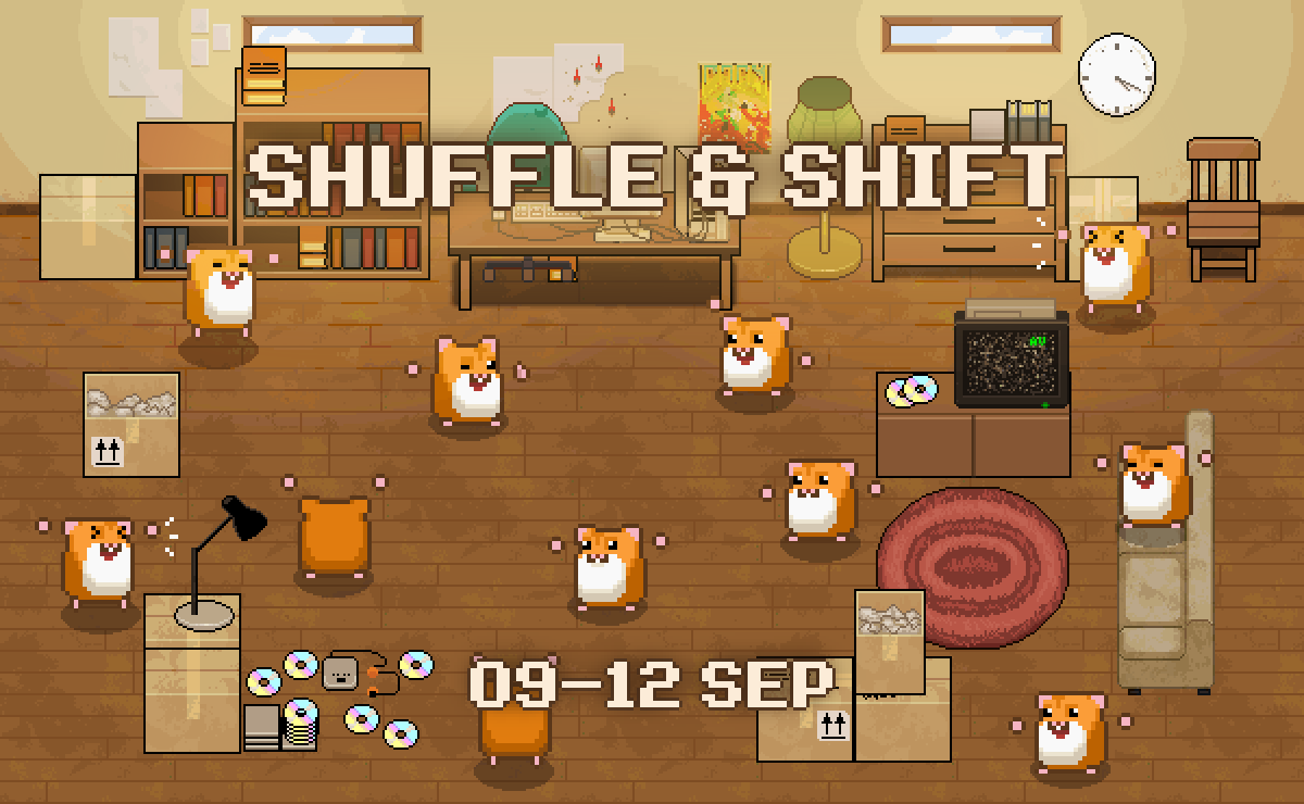 rollercoin_com's tweet photo. The last Pack'n Dash event has started: Shuffle & Shift 📦

Get the new miner New Boss's Table with 19 000 000 Gh/s + 13% bonus!
Collect the Pack'n Dash event miner: Loot Loader with 8 000 000 Gh/s + 1.5% bonus to able to craft the ultimate event miner Clocked & Loaded with 50 000 000 Gh/s + 10% bonus!
🏎️ Join the Shuffle Race to get more rewards!

💰 35% discount on $BNB and $DOGE, 20% discount on $XRP
