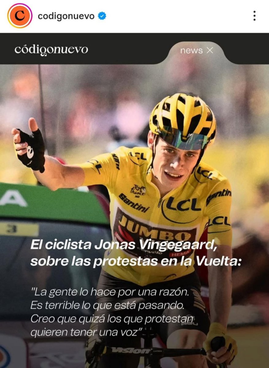 Mayi_Ibias's tweet photo. #vueltaRTVE9s que decepción Perico. El que no quiere entender eres tú . Si te es indiferente lo que está pasando, ten la decencia de no decir nada en cinta por lo menos
Aprende y respeta https://t.co/8YTSgxXuIn