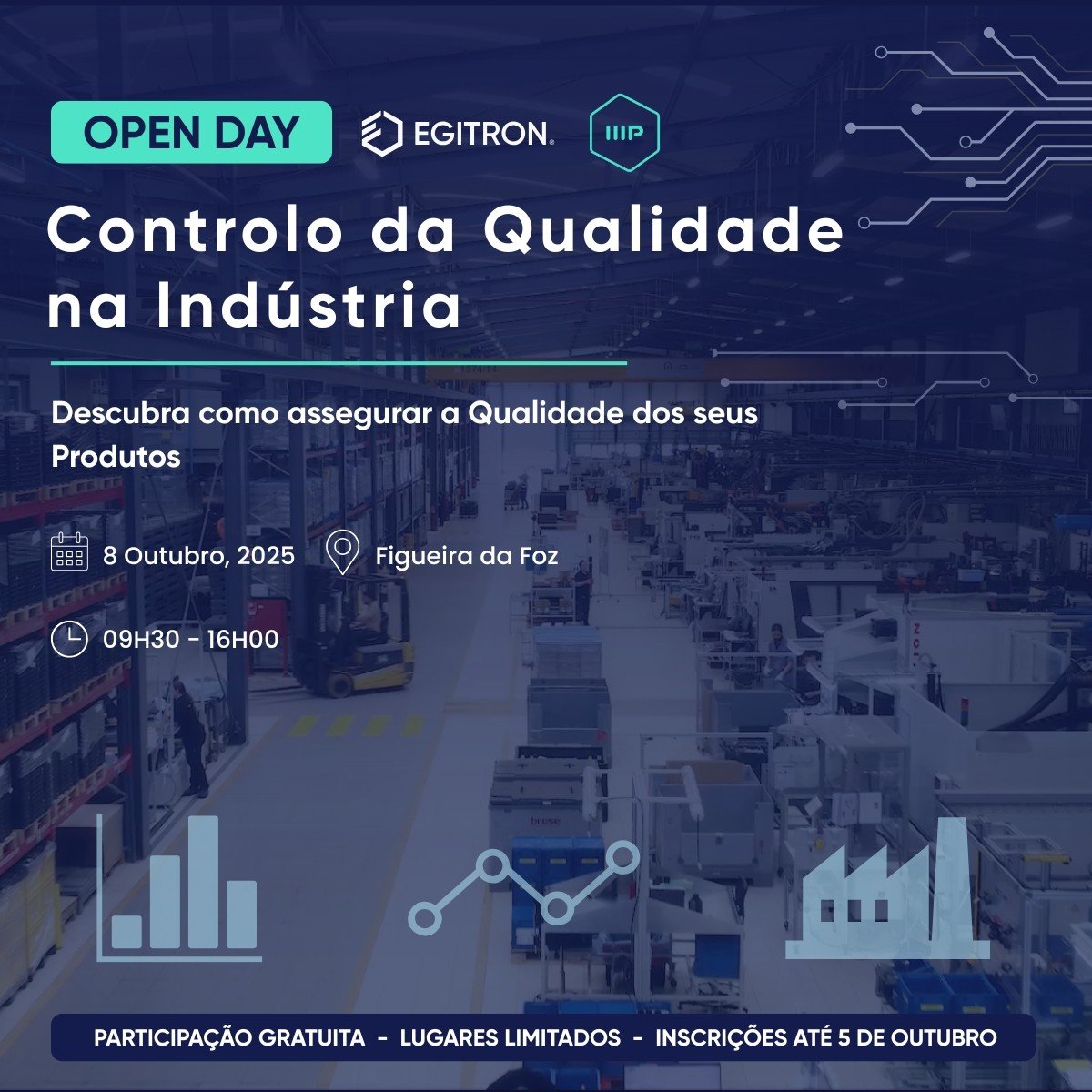 assoft's tweet photo. A nossa Associada @EGITRON organiza, em parceria com a MICROPLÁSTICOS, no próximo dia 8 de outubro de 2025 o Open Day EGITRON 2025 dedicado ao Controlo Estatístico do Processo (SPC).

Inscrições através do seguinte link: 👉 https://t.co/o6LtzFoXVI https://t.co/ytnQtrNzvR