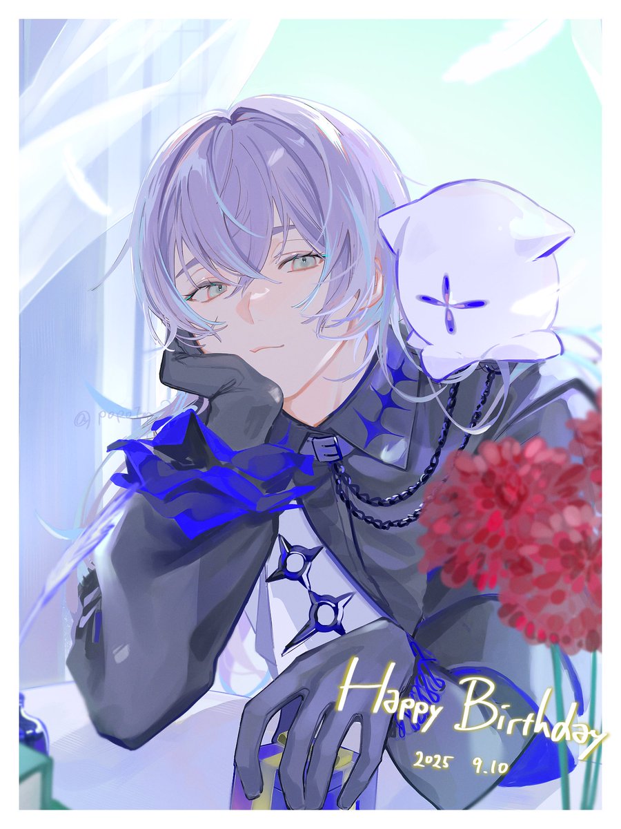 お誕生日おめでとうございます🎉🍀
 #誕ジョウ日2025 #ショウゾウ画