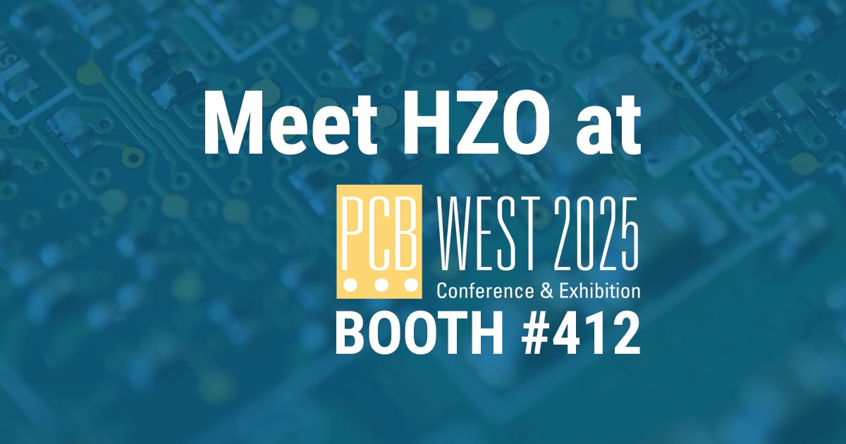 HZOinside's tweet image. #PCBWest 25 is less than a month away and we'll be there showcasing our #Coating technology. Visit us at booth 412 or contact us to schedule a meeting (bit.ly/3JS8MzM). See you in California!