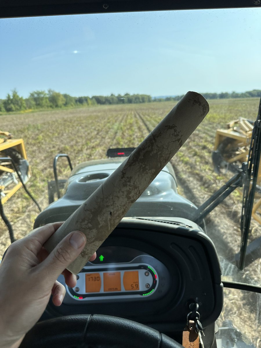 Almost done spraying for the year and looks to be just in time.. 😬